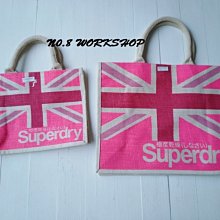 ☆【SD館】☆【Superdry極度乾燥藤編托特包】☆【SDW001H3】☆(小)粉紅色