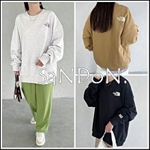 SaNDoN x『THE NORTH FACE』冬季 毛巾繡立體可愛字母毛圈中長板大學TEE 231016