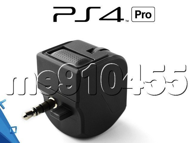 Sony PS4 Pro 手把 耳機轉接器 PS4 音頻器 轉接器 適配器 PSVR手柄 音量控制器 帶麥克風 有現貨