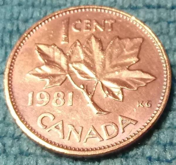 加拿大 KM#127 1981 1 Cent