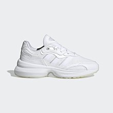 南◇2021 10月 ADIDAS ZENTIC SHOES GX0420 全白 透氣 緩震 老爹鞋 運動慢跑鞋