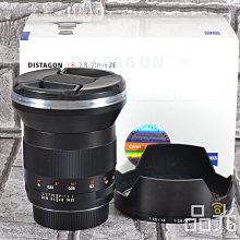 【台中品光攝影】Carl Zeiss Distagon T* 21mm F2.8 ZE for CANON #71013