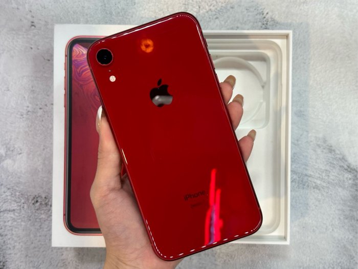 🌚 二手機 iPhone XR 6128G 紅色 台灣公司貨 89%