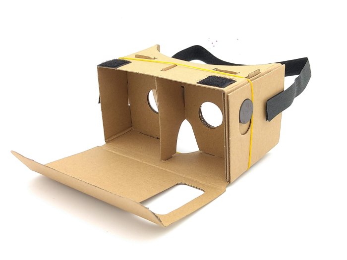 100%台灣製造 獨家販售 加大6吋 頭戴版 Google Cardboard VR眼鏡 3D眼鏡 vr 虛擬實境眼鏡