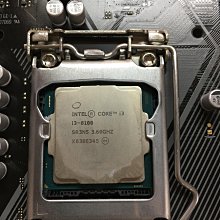 電腦雜貨店→i3 8100 cpu （二手良品沒有附風扇）Intel 八代，1151腳位 $1250