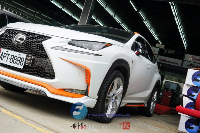 NX - Lexus 實著 Face Wheels FF70(flow forming) 旋壓鋁圈 歡迎詢問 / 制動改