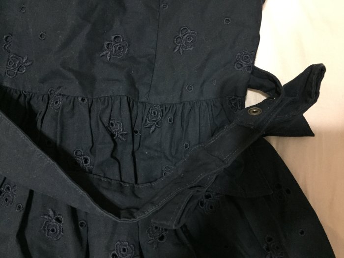 ☆Abercrombie&Fitch☆全新正品附吊牌Alicia Eyelet Lace合身洋裝(現貨深藍0號在台)