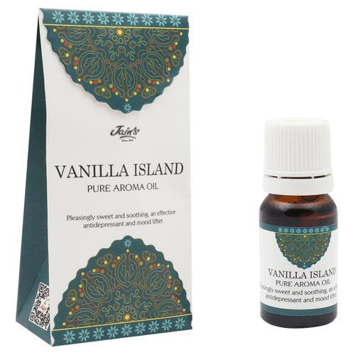 [綺異館]印度香氛精油 香草小島 10ml JAIN'S VANILLA ISLAND pure 另售印度皂 印度香