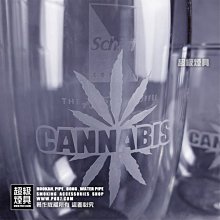 【P887 超級煙具】專業煙具 各類生活好物系列 CANNABIS雙層玻璃杯(大) (690050)