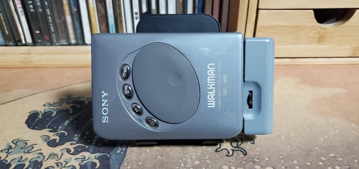 原裝Sony索尼ex909雙磁頭磁帶機卡帶機隨身聽