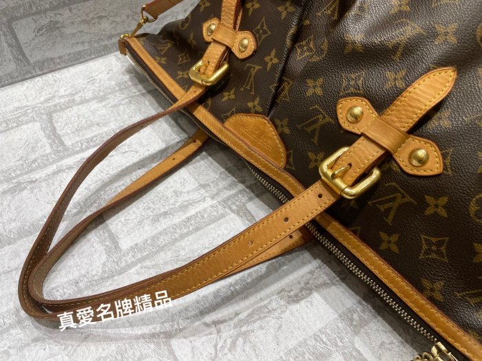 《真愛名牌精品》LV M40146 PALERMO GM 手提/斜背兩用包 **82成新**(59443)