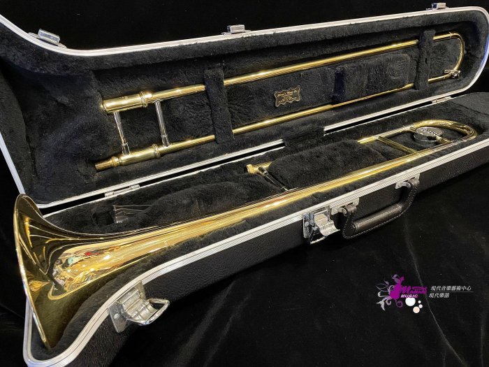 【現代樂器】45折託售！中古美品 日本製 YAMAHA YSL-354 Trombone 中古 長號 伸縮號 YSL354