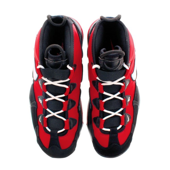 =CodE= NIKE AIR MAX UPTEMPO 95 皮革籃球鞋(紅黑)CK0892-600 PIPPEN 預購