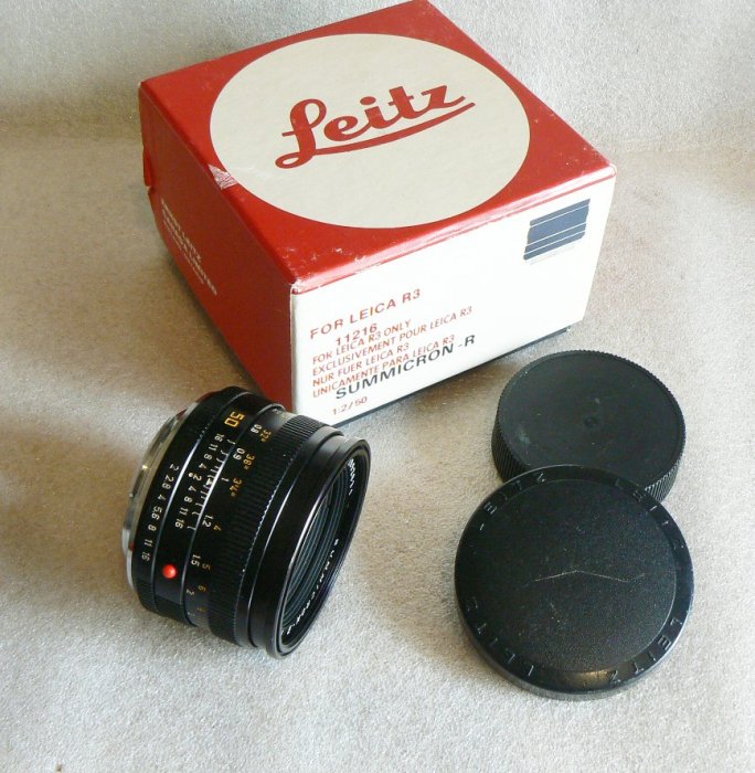 □ネット買付□ 美品 ライカ leica summicron-r 50mm f2 r-only 家電