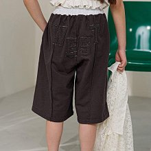 5~11 ♥褲子(墨色) ELLYMOLLY-2 24夏季 ELM240402-036『韓爸有衣正韓國童裝』~預購
