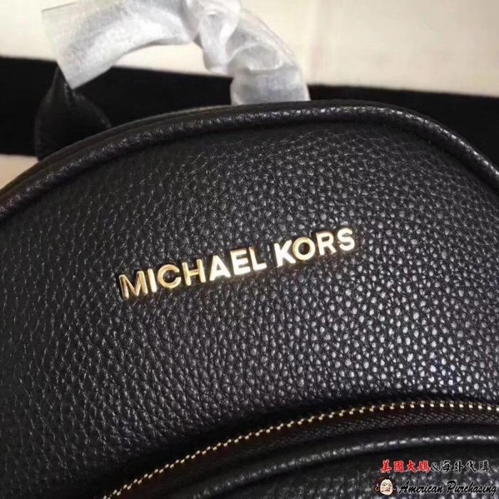 潮牌MICHAEL KORS MK 荔枝紋牛皮後背包 雙肩包輕奢時尚 海外代購-雙喜生活館