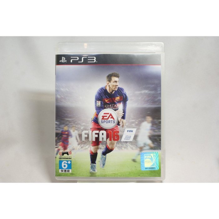 [耀西]二手 亞版 SONY PS3 國際足盟大賽 FIFA 16 含稅附發票