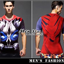 【Men Star】免運費 復仇者聯盟3 雷神索爾 彈力運動衣 角色衣 媲美 Dickies SMUDGE SQUAD