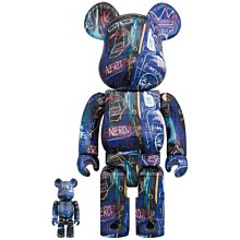 【日貨代購CITY】 BE@RBRICK JEAN-MICHEL BASQUIAT 7 庫柏力克 塗鴉 公仔 現貨