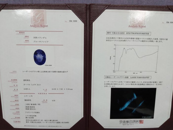 【益成當舖】流當品錫蘭產（斯里蘭卡）天然無燒 4.005克拉藍寶石戒指 鉑金戒台 豪華鑲嵌產地好  顏色火光佳