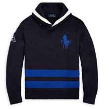 Polo Ralph Lauren 大馬 長袖 重磅 針織 翻領 毛衣 青年款 美國姐妹屋