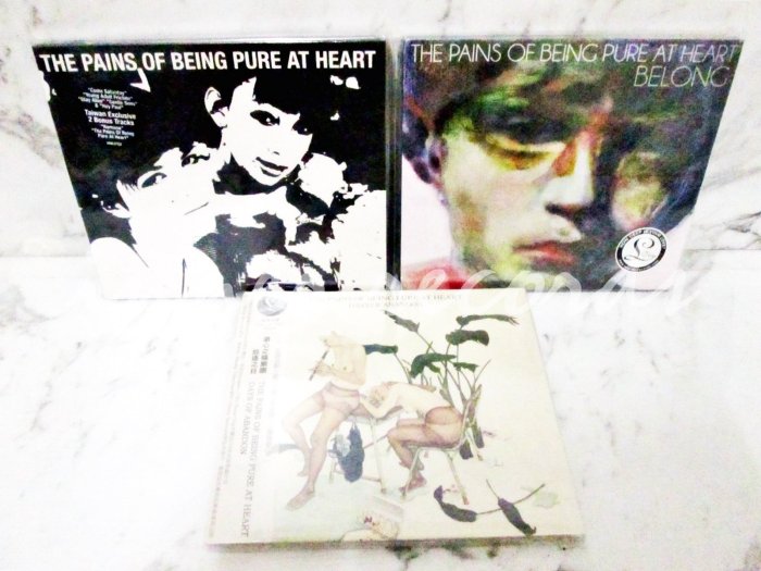 現貨 專輯 套售 全新未拆 The Pains of Being Pure at Heart 澈心之痛樂團歸屬感放逐之日