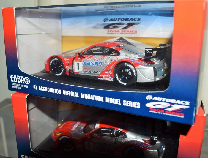 {絕版倉庫}1:43 NISMO Z 350Z XANAVI 超級工廠賽車精緻收藏版超級稀有!!!!