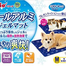 【JPGO】日本進口 Petio 派地奧 貓犬通用 ECO COOL 涼感凝膠散熱墊~雪花圖案 M號 #290