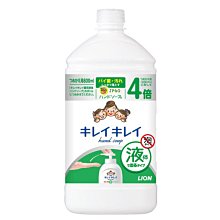 【JPGO】日本製 獅王 LION 潔淨洗手液~補充罐 800ml#228