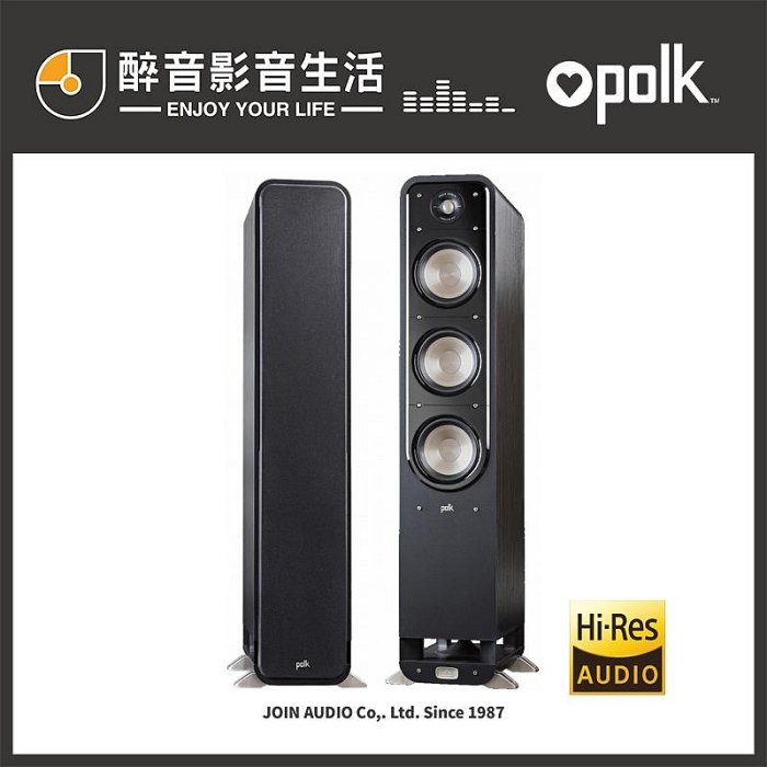 【醉音影音生活】美國 Polk Audio Signature S60 落地式喇叭.3音路4單體.公司貨