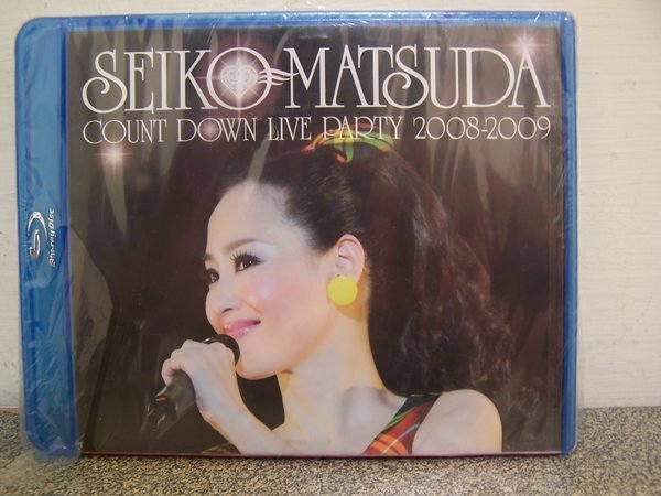 【藍光BD】870. 松田聖子 SEIKO MATSUDA COUNT DOWN LIVE PARTY 2008-2009 跨年演唱會,全新