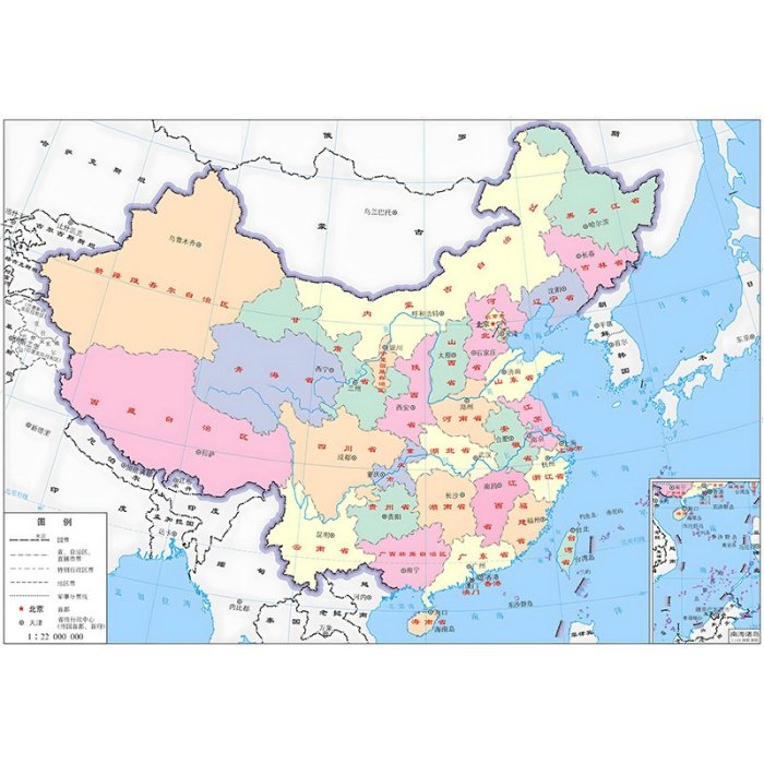 1000片木質拼圖成人兒童益智玩具初高中學生地理學習中國世界地圖