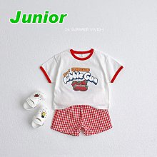 JS~JM ♥套裝(RED) VIVID I-2 24夏季 VIV240429-377『韓爸有衣正韓國童裝』~預購