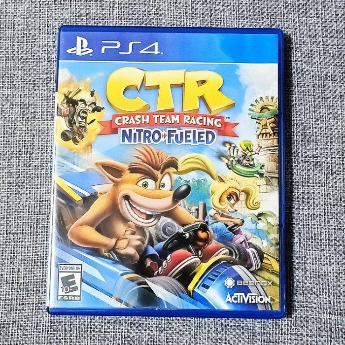 【兩件免運🍀】PS4 袋狼大進擊賽車 氮氣爆衝 CRASH TEAM RACING CTR 英文版 可面交 遊戲片