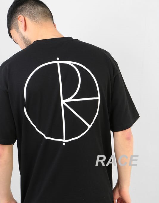 【RACE】POLAR SKATE CO. STROKE LOGO T-SHIRT T恤 短袖 基本款 瑞典 黑 白