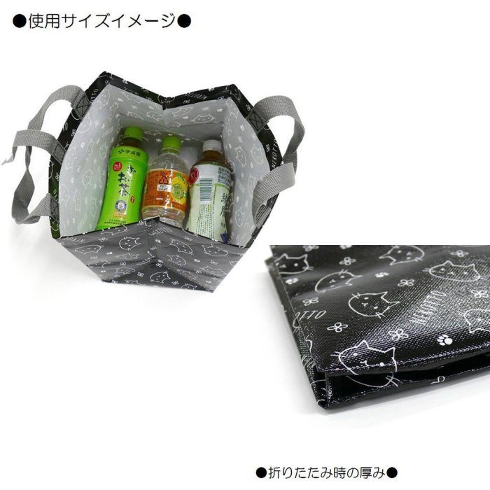 日本直送卡通環保購物袋 便當袋 收納袋 手提袋 防水 抗汙 寬底 史努比 Kitty 貓 女孩 米奇