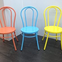 【 一張椅子 】工業LOFT復刻版 Michael Thonet  No 18 Chair 繽紛多彩馬卡龍小孔雀椅