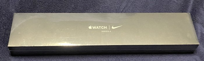 Apple Watch Nike+ Series 3 GPS 版 42mm 太空灰鋁金屬錶殼配黑色 Nike 運動錶帶 (MTF42TA/A) 2019年出廠