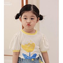 S~XXL ♥上衣(YELLOW) COCO RABBIT-2 24夏季 CRT240402-090『韓爸有衣正韓國童裝』~預購