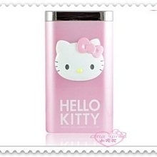 小花花日本精品♥Hello Kitty 行動電源 充電器 LED手電筒 附收納袋 7800mAh 粉 21061103