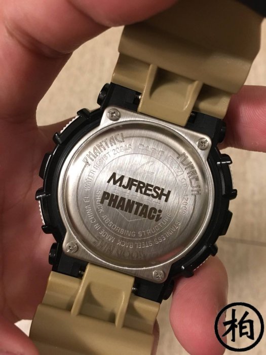 【柏】CASIO G-SHOCK GD-120 x PHANTACI x MJ FRESH GANG 頑童 黑金 變形蟲