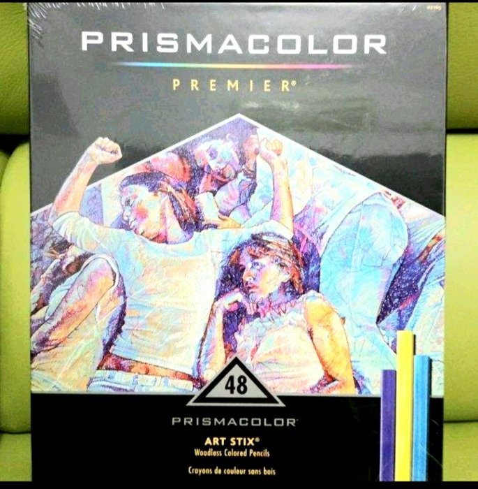 Prismacolor Premier Art Stix Woodless Colored Pencils, 48色| Yahoo