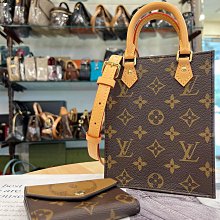 【茱麗葉精品】全新精品 LV 專櫃商品 M81295 Petit Sac Plat 經典印花拼皮兩用迷你琴譜包/紙袋包 現貨