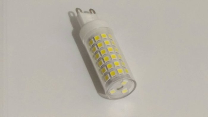 (高亮版)LED 豆燈 G9 9W 360度加頂部  豆泡9W超高亮燈泡(全電壓 110V~220V)