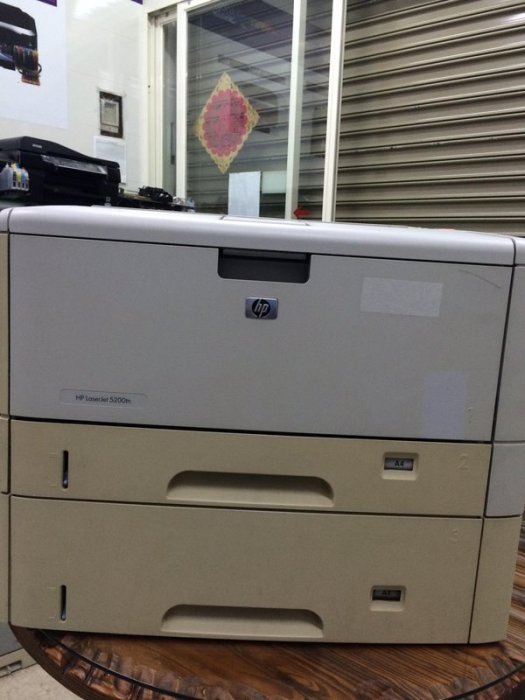 HP 惠普 Laserjet 5200TN A3 雙面列印 黑白 雷射 列表機印表機