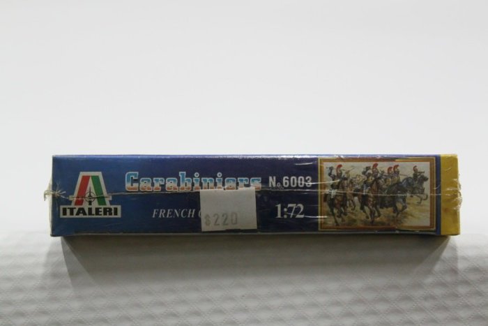 【統一】ITALERI《拿破崙戰爭 法國騎兵French Cavalry Carabiniers》1:72 # 6003