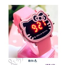 &蘋果之家&現貨-韓版時尚炫彩LED運動Hello Kitty果凍錶-附精美禮盒包裝