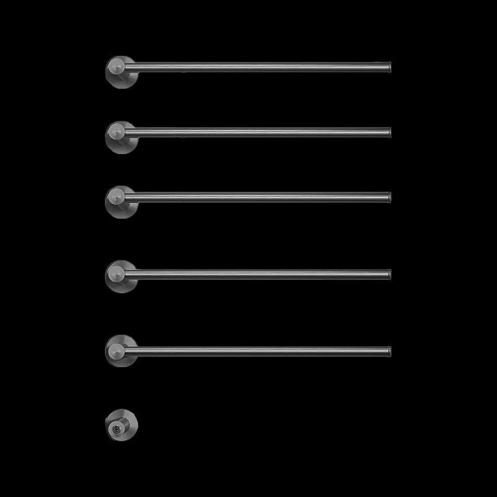 5Cgo【宅神】智能電熱毛巾架110V/220V暗裝電加熱浴巾架烘幹機極簡五金不銹鋼毛巾桿置物架a712360608040