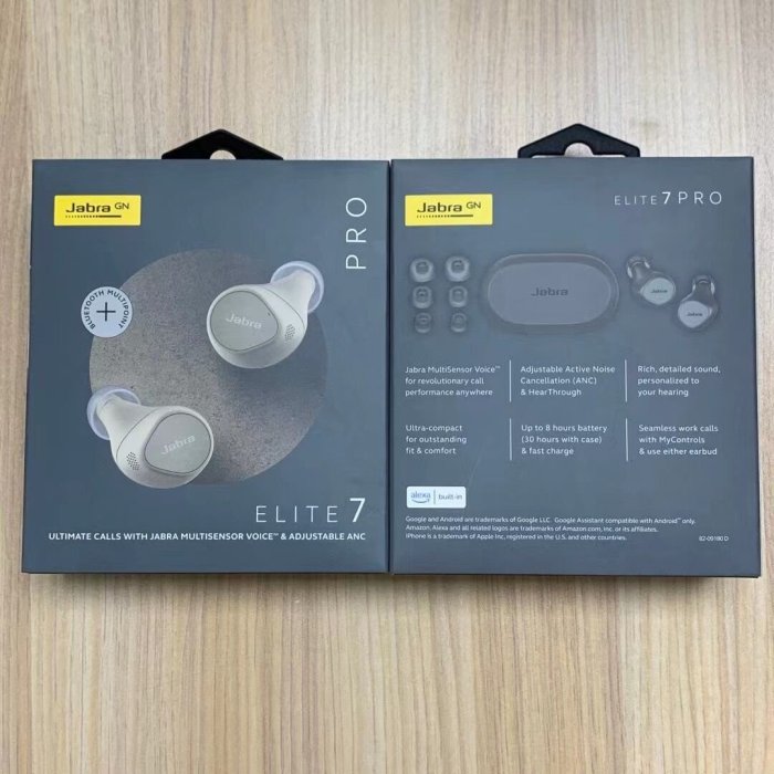 全新 Jabra elite 7pro藍芽耳機 藍牙耳機 無線藍芽耳機 運動藍芽耳機 適用小米 三星 蘋果 安卓