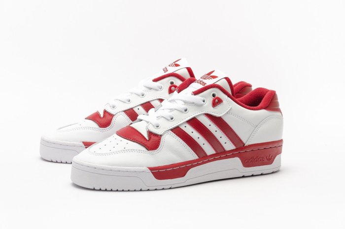 R'代購 adidas originals Rivalry Low off White Red 白紅 EE4967